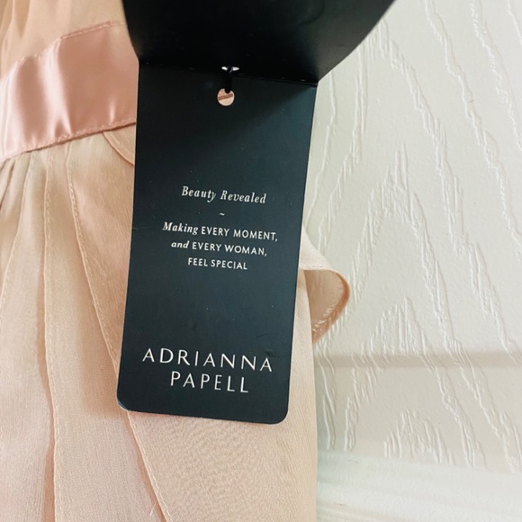 Dress | size 6 | Adrianna Pappel | Cocktail  | Champagne, blush, nude - Picture 2 of 14